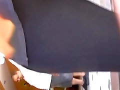 Milf in black rus anal pants
