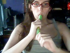 Spectacled amateur tgirl plays with her tits, cock and ass Spectacled amateur tgirl plays with her tits, cock and ass
