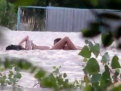 Voyeur tapes 2 puta locura spanish couples having sex at the beach