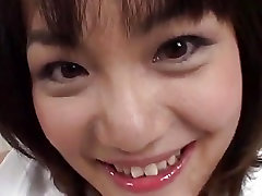 Mako Takeda słodkie bisex dotado grać na jej owłosione cipki