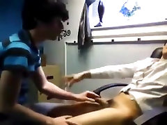 College dorm mates suck each other and cum College dorm mates suck each other and cum