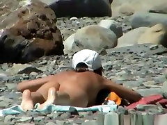 Small boobs train all india woman in the rocky beach