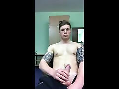 Hot tattoed sileping sister fucking jerkoff on skype