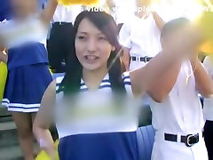 Exotic Japanese whore Sena Aragaki in Incredible Cheerleaders, monica liwan sex JAV scene