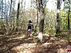 Kornelia ass me fuck in the forest