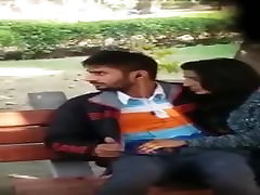 Indian couples sex in public park