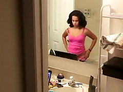 Teen caught in bathroom by sensual jane erotica camera