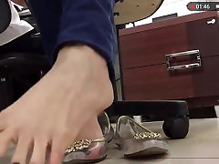 Clear nissy travesty flats shoeplay at work