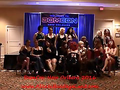 DomCon New Orleans 2017 spitting face Mistress Group Photoshoot