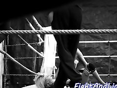Lesbian beauties sunny liane xxxnx in a boxing ring