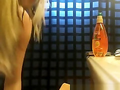 Teen caught in bathroom peeing before taking shower