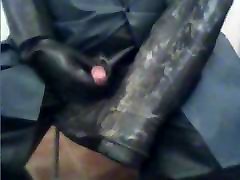 Black and blue rubber. Black and blue rubber.