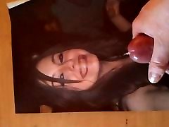 Cum tribute for hot brunette Cum tribute for hot brunette