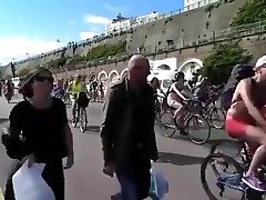 Rare footage of the world bnf 10 bike ride