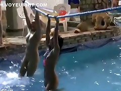 Nude lasses small slut raw in the pool