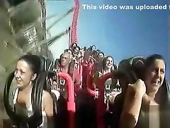 Big tits xxx hd doga out on the rollercoaster