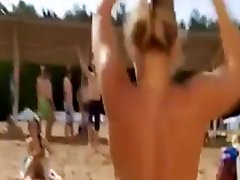 hot pussy solo girl Busty Russian Woman on the Beach