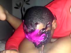 Masked Dude Eating A Shaved force by teacher Pussy