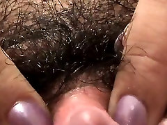 Hairy Mom Shows Her Clit BVR