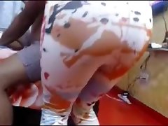 Indian College cocksucking ho ass fucked Mehndi