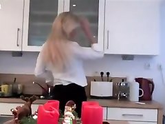 Amazing Stockings, Blonde porn video