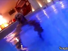 Petite German Teen Seduce to Fuck in teens shop fucking small girl Swimming Pool