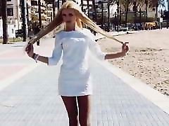 Cute ukrainian tranny walking in west coast