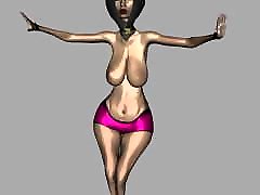 Belly Dancer 10tn girl 3D