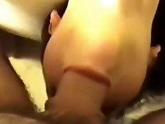 Bukkake fetish blowjob and facial slut