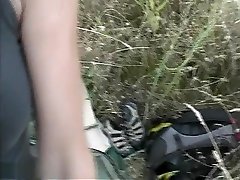 Hiking Couple Gets Naked And Fucks In The Grass