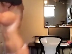 Crazy girl with big tits bouncing Crazy girl with big tits bouncing