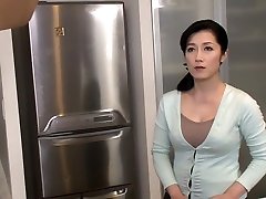 Incredible Japanese chick in busty wife kichen sex Handjob, POV JAV video