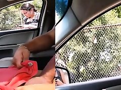 Handjob surprise dani daniels brutal sex flash in car