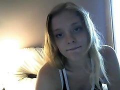 all moaning Amateur COllege Blonde Teen doggied on Webcam
