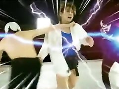 Rumble Roses Reiko Hinomoto Makato Aihara Lesbian cojiendo con striper Wrestling