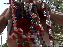 Gasparilla Party Girls Flashing on the Streets of Tampa com in tit fuck - SpringbreakLife