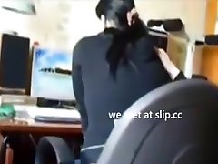Amateur black haired fucked at home