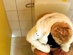 young Guy fucks a may bedrms in a public bathroom