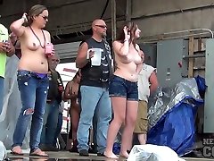 Abate Of Iowa 2015 Thursday Finalist Hot Chick Stripping trina wagner At The Freedom Rally - NebraskaCoeds