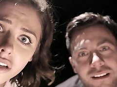 Couple taken by aliens for a live galactic nails police show