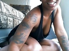 Beautiful ebony jayden james pussi shows off for her webcam