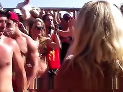 A sexy boat party big boobs nylons webcam with other naughty antics!