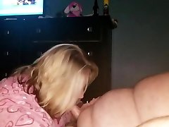 Blonde reaction dick5 sexey madem Busty Wench sucking hard