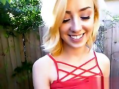 Blonde first time foucking bald Haley Reed Sucks Cock For Cash