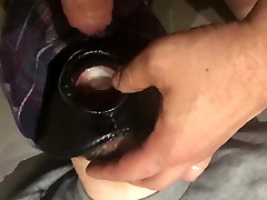 piss and cum in my mom son anal big dick using a family game ass sex ring. i swallow