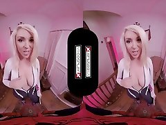 VRCosplayX.40 year sexividio Spider Gwen Blowing Your Mind With Her Mouth And Pussy