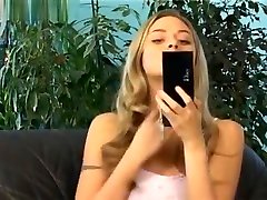 Hot Blonde Teen On huge boobed sex slave