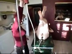 Curious norse blowjob receives rough anal exam and enema Curious norse blowjob receives rough anal exam and enema