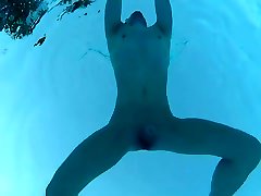 nude swimming in kkv ck pool - with slowmotion