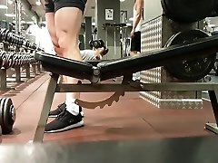 hot gym guy hidden cam